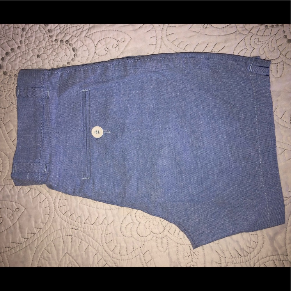 Baby blue shorts